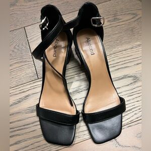 Abound Black Kitten Heels